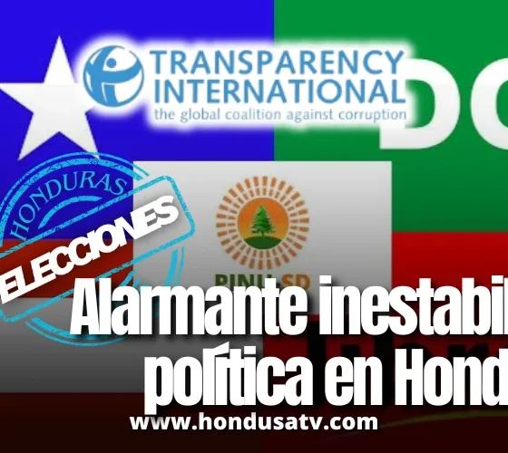 Transparencia Internacional advierte sobre la inestabilidad política en Honduras y exige elecciones limpias y seguras