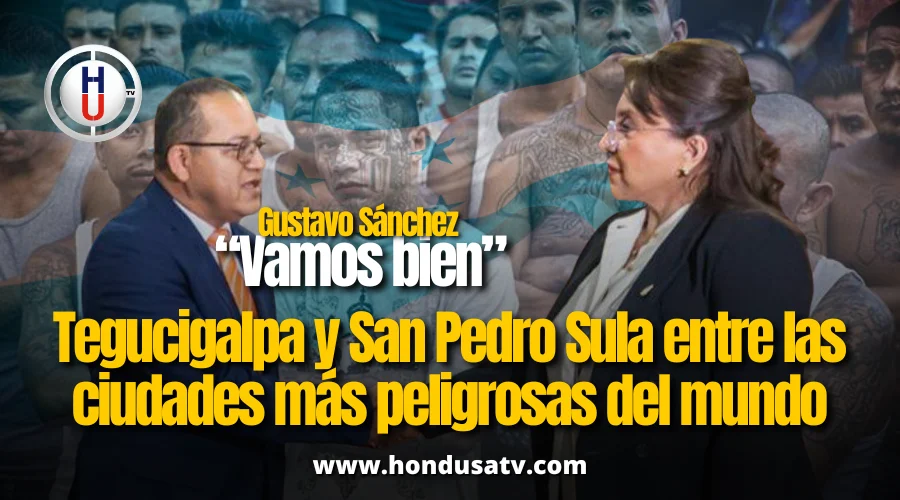 San Pedro Sula y Tegucigalpa aparecen entre las ciudades más peligrosas del mundo, según ranking publicado en redes sociales