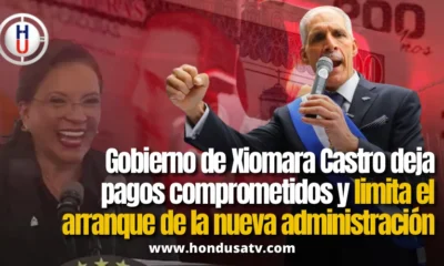 Cierre de gestión de Xiomara Castro y el polémico traspaso de mando