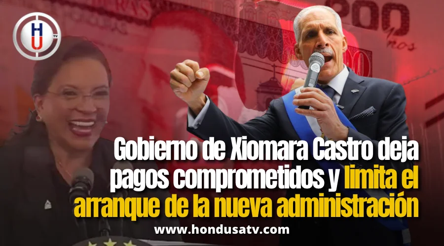 Cierre de gestión de Xiomara Castro y el polémico traspaso de mando