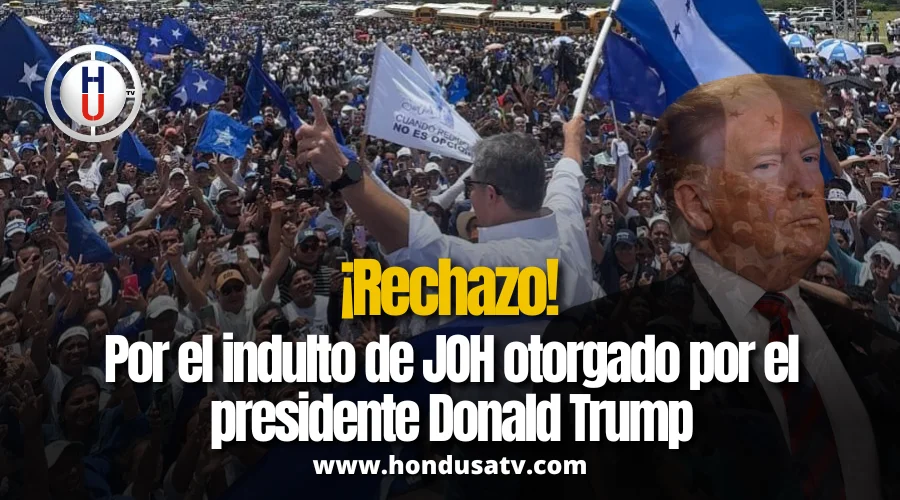 Sondeo del ERIC-SJ: más del 55 % de los hondureños rechaza el indulto otorgado por Donald Trump a Juan Orlando Hernández