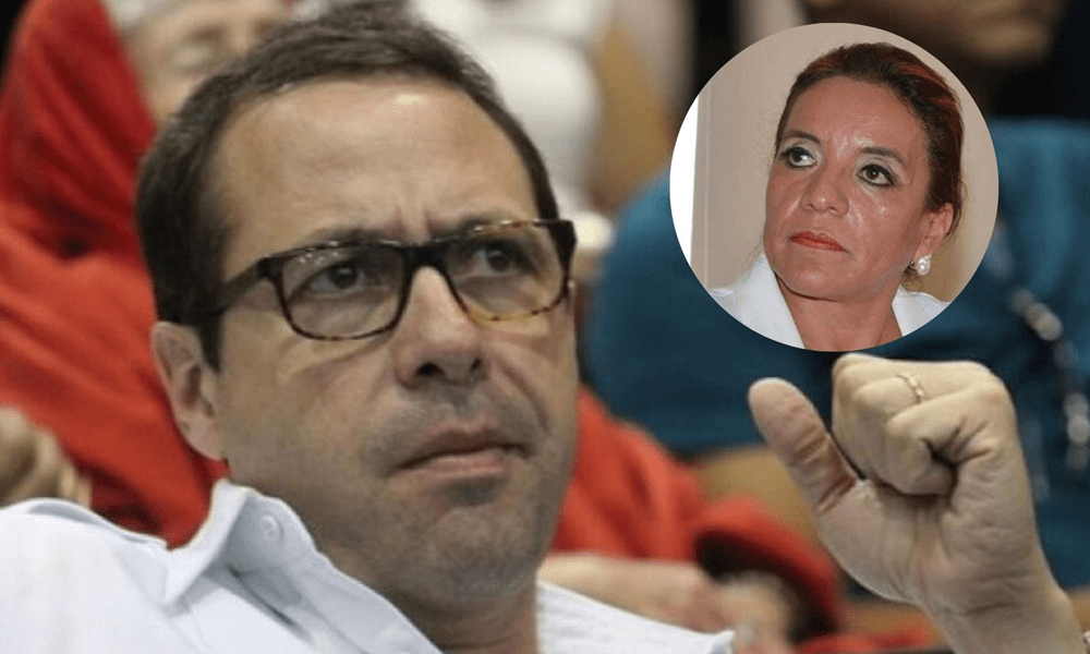 Carlos Eduardo Reina y Xiomara Castro