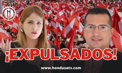 Expulsan al alcalde de Texiguat, Erick Mejía, y a la diputada Kritza Pérez del PL