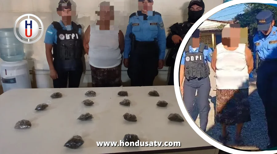 Sexagenaria es detenida por portar 14 envoltorios de marihuana