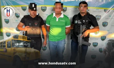 Motorista de bus escolar fue detenido por violar a una estudiante de 13 año