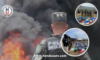 Incineran 1,350 kilos de cocaína incautados