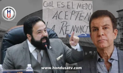 Redondo niega someter a votación la renuncia de Nasralla