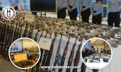 ¨Estado de Excepción¨ deja ocho mil armas de fuego han sido incautadas