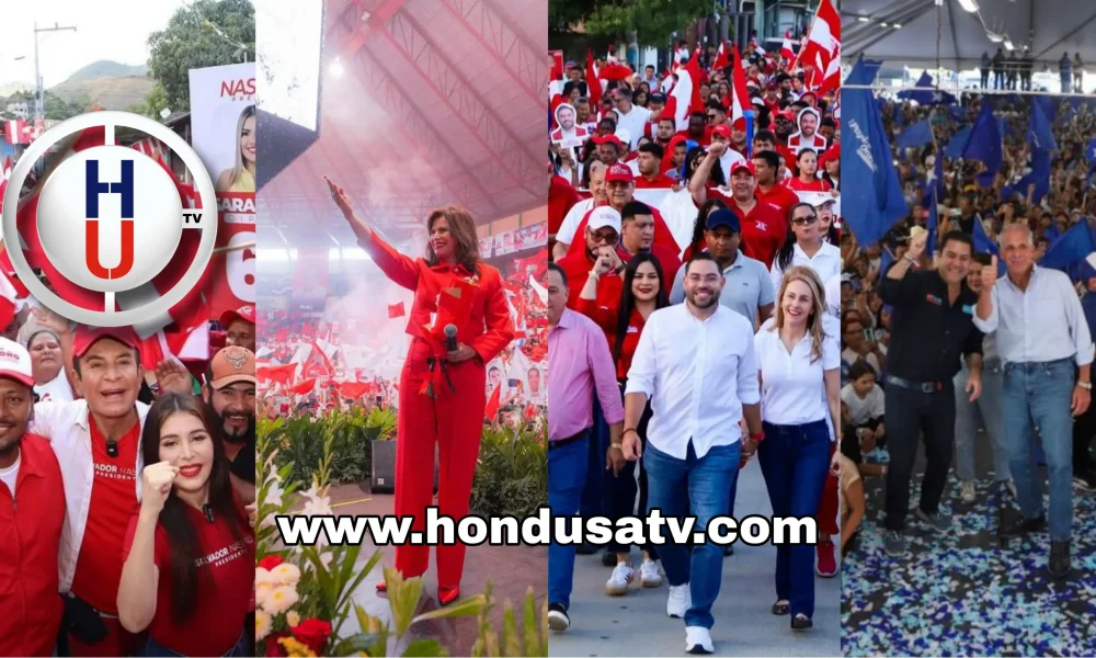 Precandidatos realizaron cierre de campaña a elecciones internas