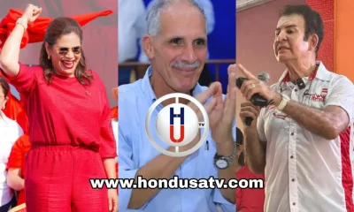 Tito Asfura, Salvador Nasralla y Rixi Moncada lideran elecciones