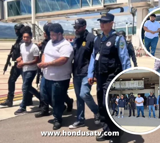 Honduras extradita a Elvis Trujillo y Yeferson Vallecillo hacia EE. UU. por presuntos vínculos con crimen organizado