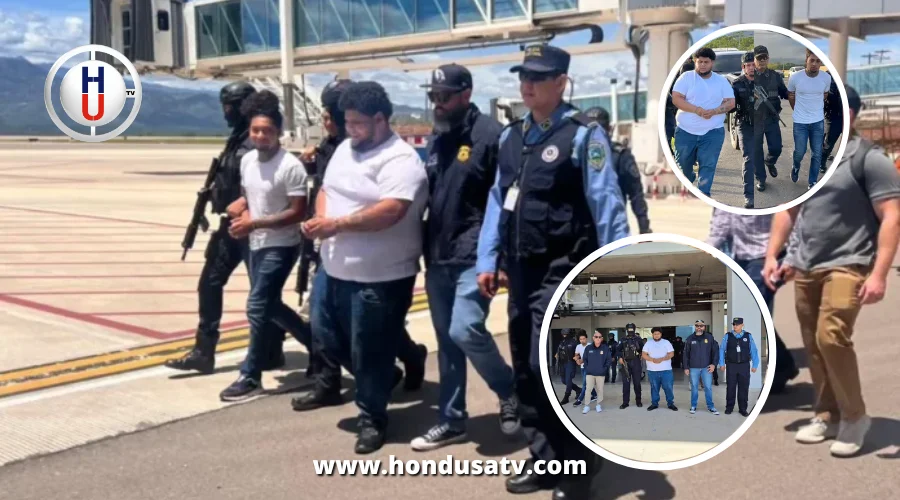 Honduras extradita a Elvis Trujillo y Yeferson Vallecillo hacia EE. UU. por presuntos vínculos con crimen organizado