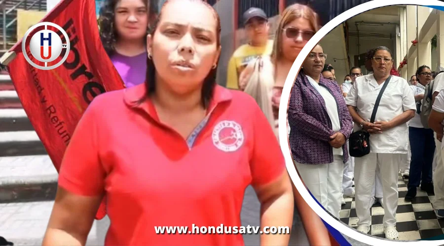Colectivos de Libre amenazan a enfermeras en protesta por sus derechos laborales