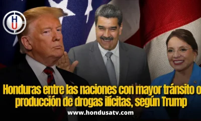 Honduras, otra vez en la lista negra del narcotráfico de Estados Unidos