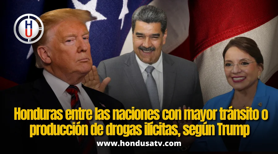 Honduras, otra vez en la lista negra del narcotráfico de Estados Unidos