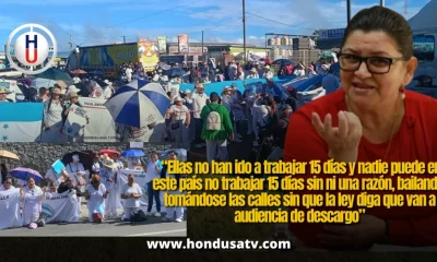 Enfermeras auxiliares llevan 16 días de lucha en Honduras ante un sistema de salud que les da la espalda