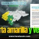 COPECO eleva a Alerta Amarilla a cinco departamentos y mantiene Alerta Verde en otros cinco por 48 horas