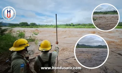Desbordamiento del río Ulúa en Santa Bárbara: alerta máxima por lluvias intensas