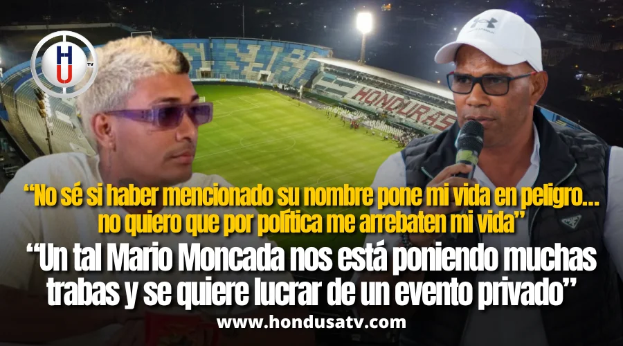 Polémica por partido de tiktokers: Supremo y Mario Moncada cruzan acusaciones en torno al Estadio Nacional