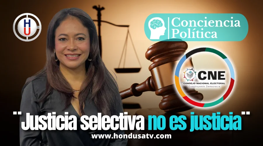 Merary Díaz denuncia justicia selectiva y advierte riesgos para la democracia en Honduras