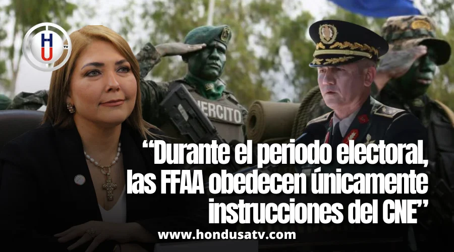 CNE aclara a las FFAA que deben subordinarse funcionalmente al órgano electoral durante los comicios