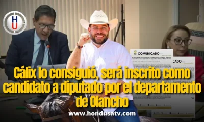 TJE declara procedentes recursos de Cálix y Villalobos y ordena su inscripción; rechaza recusaciones en planillas de Olancho y Valle