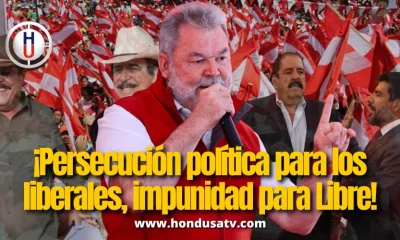 Partido Liberal denuncia persecución política y acusa impunidad en casos de corrupción oficialista