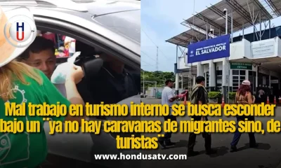 Del éxodo al “turismo”: el gobierno maquilla con optimismo la salida masiva de hondureños
