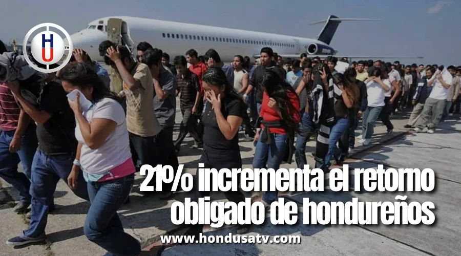 Aumentan los retornos: más de 30 mil hondureños deportados en 2025
