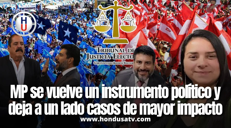 Oposición cierra filas y acusa al Ministerio Público de politizar la justicia electoral