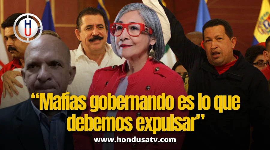 Maribel Espinoza denuncia “narcoinfluencia” y “mafias gobernando”; Pollo Carvajal apunta a financiamiento chavista a Zelaya