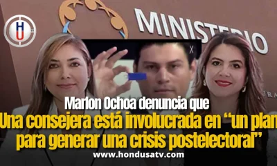 Marlon Ochoa denuncia ante el MP presunto plan para desestabilizar el proceso electoral