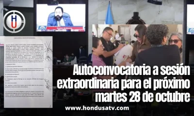 Diputados de oposición se autoconvocan a sesión extraordinaria para prorrogar período legislativo