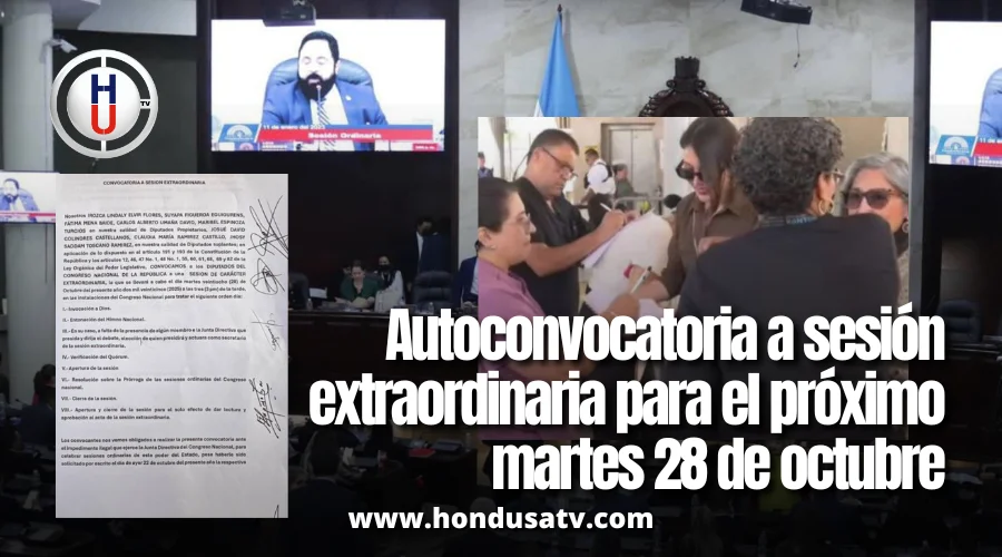 Diputados de oposición se autoconvocan a sesión extraordinaria para prorrogar período legislativo