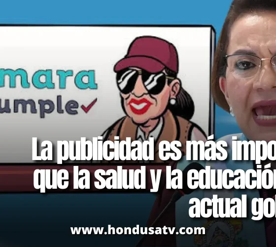 Gobierno prioriza propaganda sobre salud y educación en año electoral