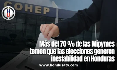 Más del 70 % de las Mipymes temen que las elecciones generen inestabilidad en Honduras