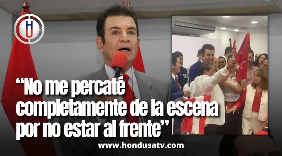 Salvador Nasralla pide perdón tras quema de la bandera de LIBRE