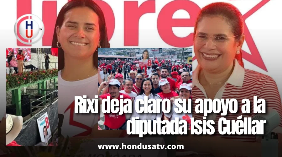 Rixi Moncada deja claro su apoyo a Isis Cuéllar, diputada investigada por uso irregular de fondos públicos