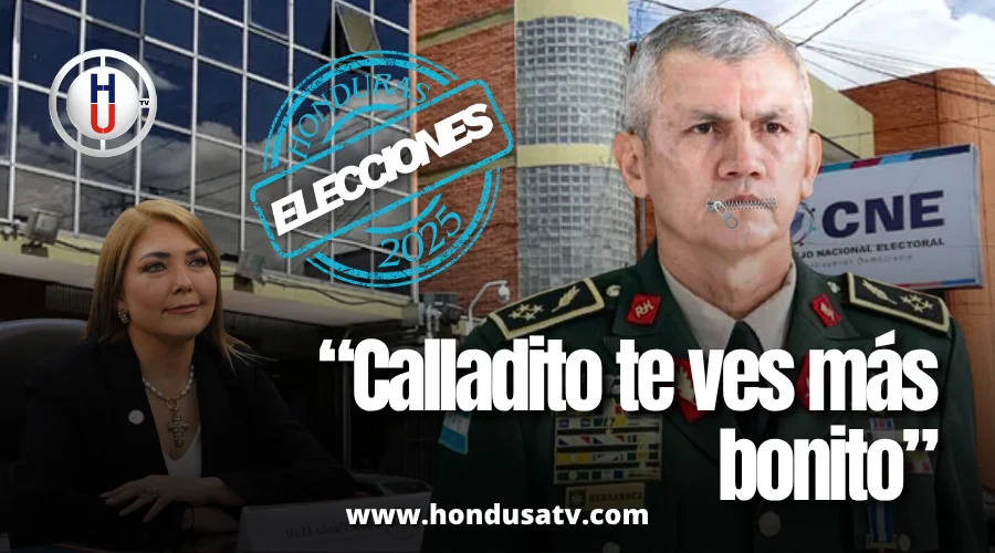 Consejera presidenta del CNE exige al general Roosevelt Hernández abstenerse de opinar sobre el proceso electoral