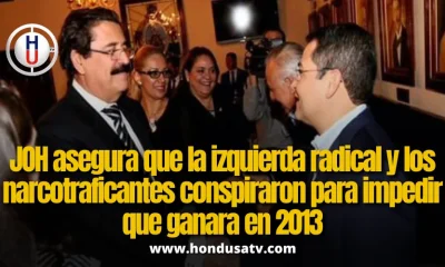Juan Orlando Hernández denuncia conspiración contra su victoria electoral en 2013 en carta pública