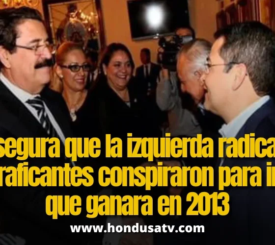Juan Orlando Hernández denuncia conspiración contra su victoria electoral en 2013 en carta pública