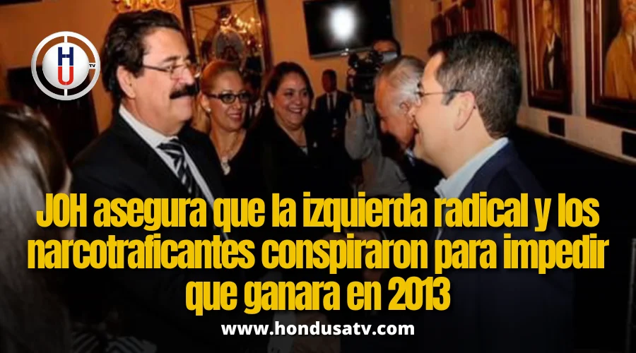 Juan Orlando Hernández denuncia conspiración contra su victoria electoral en 2013 en carta pública