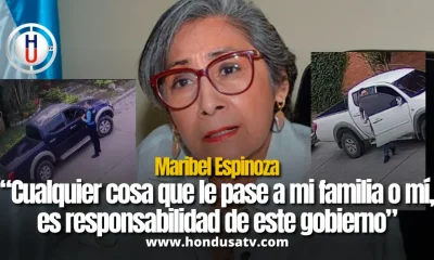 Diputada Maribel Espinoza denuncia vigilancia armada frente a su casa y oficina en San Pedro Sula