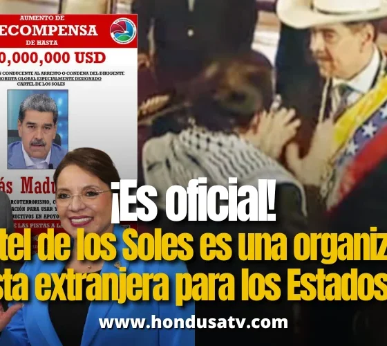 “Maduro y el Cartel de los Soles: de narco-Estado a organización terrorista internacional”