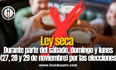 CNE decreta “Ley Seca” y suspensión de espectáculos por elecciones del 30 de noviembre