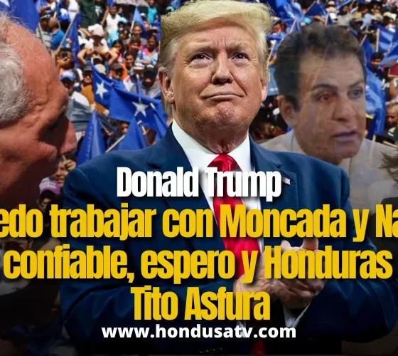 Trump respalda a Tito Asfura y advierte que Honduras podría seguir el camino de Venezuela y Nicaragua