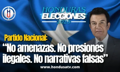 Partido Nacional arremete contra Salvador Nasralla y lo acusa de presionar ilegalmente al CNE