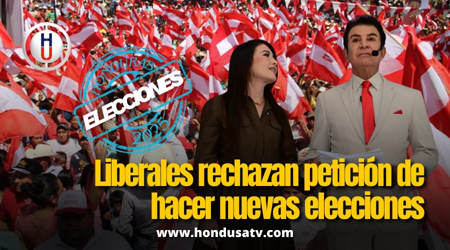 Liberalismo rechaza repetir elecciones como lo solicita candidato Salvador Nasralla