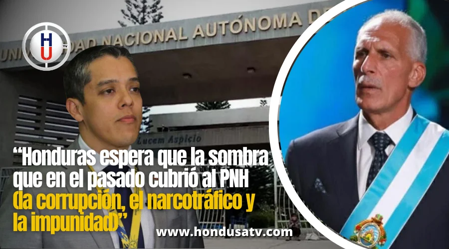 Rector de la UNAH exhorta al presidente electo a gobernar con ética, memoria y reconciliación nacional