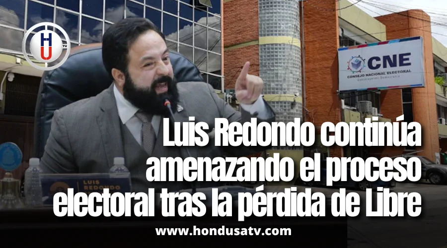 Redondo mantiene presión sobre el CNE y amenaza con trasladar la declaratoria al Congreso